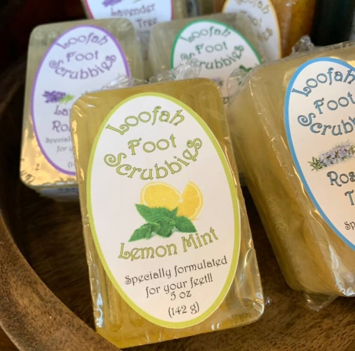 Loofah Foot Scrubbies