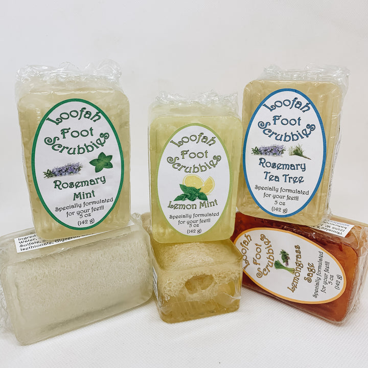 Loofah Foot Scrubbies