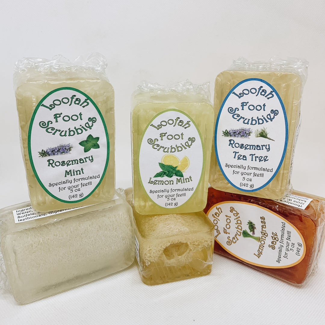 Loofah Foot Scrubbies
