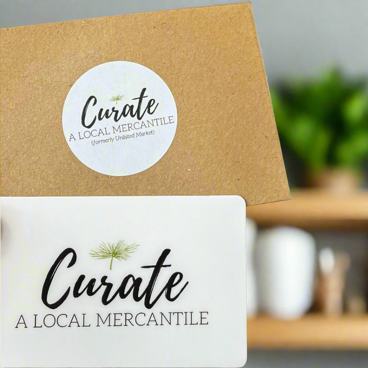 Curate Mercantile Gift Card Makes a Great Gift!